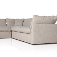 Stevie 5-Piece Sectional - Gibson Wheat