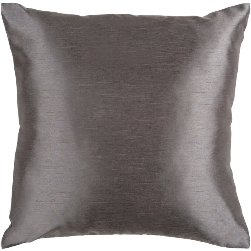 Charcoal Solid Luxe Pillow