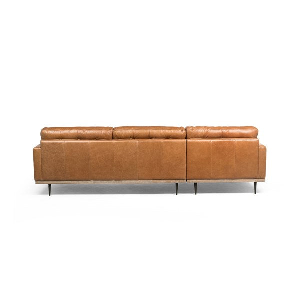 Lexi Sofa With Chaise - Leather