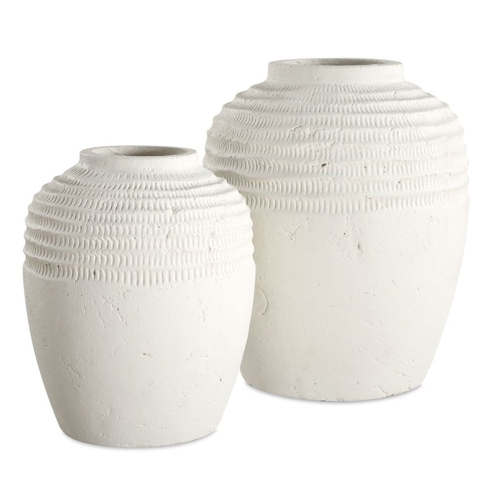 Luna Ridge Vases, Set of 2