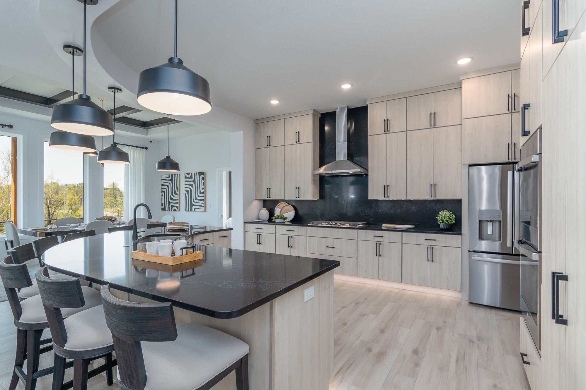 Entertaining Favorites - kitchen island set for hosting