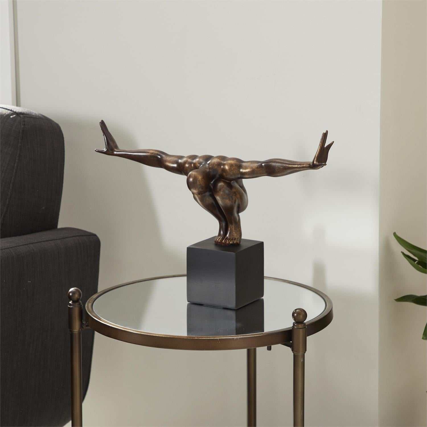 home-decor-bronze-man-statue