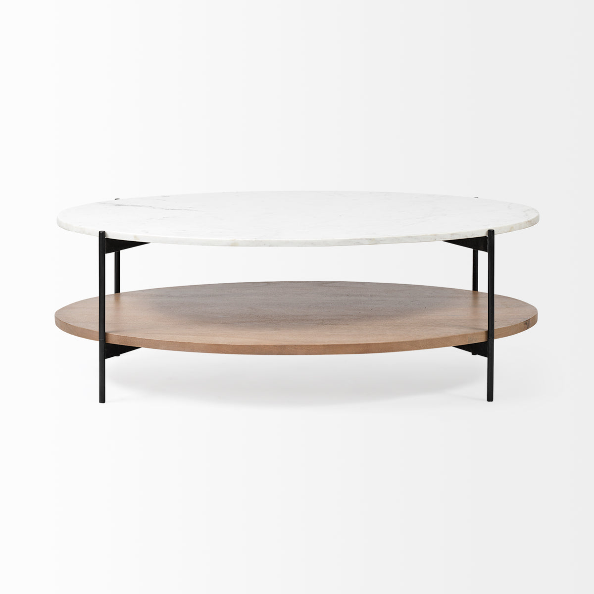 Larkin 48" Marble Top Coffee Table