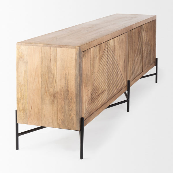 Cairo 4 Door Cabinet Sideboard