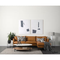 Larkin 48" Marble Top Coffee Table