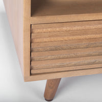 Sable Light Brown Wood Coffee Table