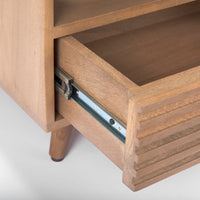Sable Light Brown Wood Coffee Table