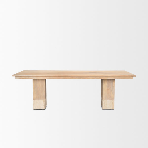 Shivon 94" Mango Wood Dining Table