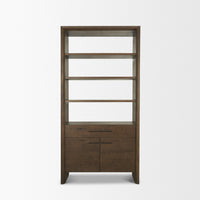 Dark Oak Belford Bookcase