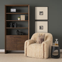 Dark Oak Belford Bookcase