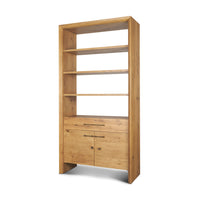 Warm Oak Belford Bookcase