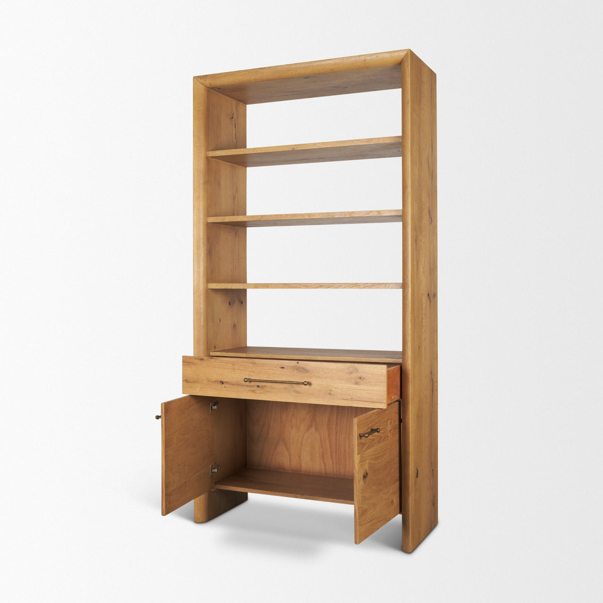 Warm Oak Belford Bookcase