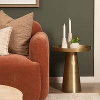 Roland Gold Accent Table