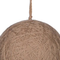 5" Natural Wool String Wrapped Ball 2/Bg