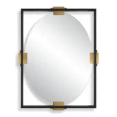Oval Clutch Mirror