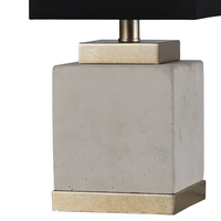 Cement Accent Lamp