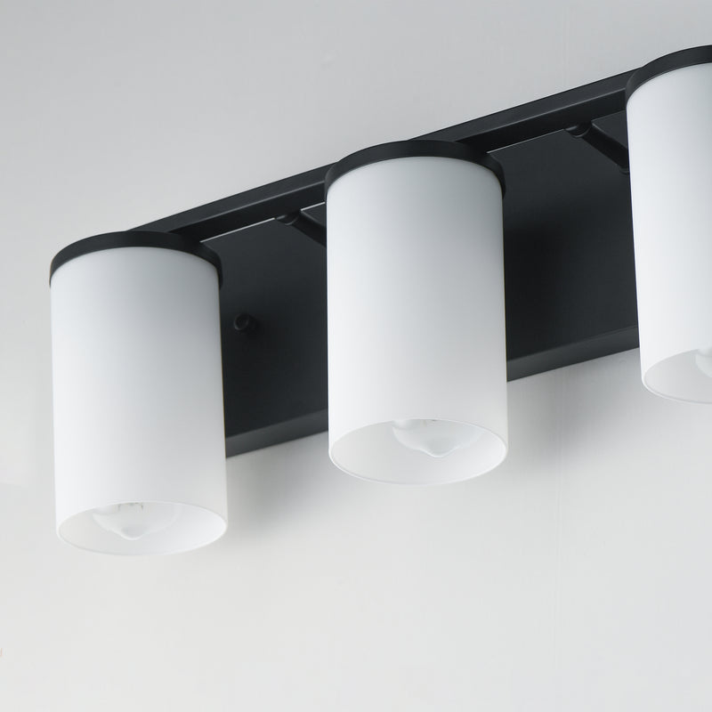 Lateral 3 Light in Satin White