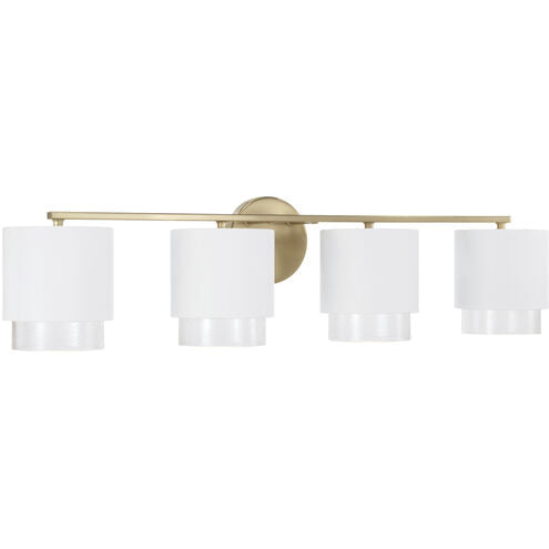 Weller 4 light 34" Wide Vanity Light