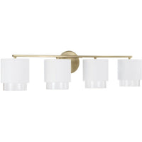 Weller 4 light 34" Wide Vanity Light