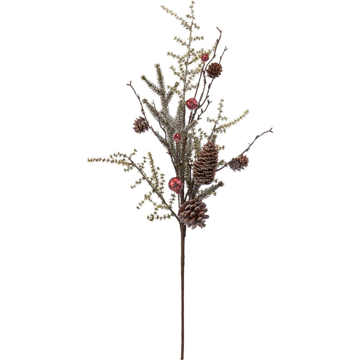 Sugared Pine Floral Pick