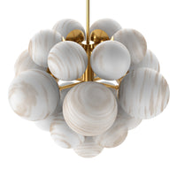 Nova Chandelier - Brushed Brass