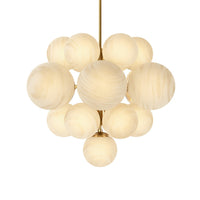 Nova Chandelier - Brushed Brass