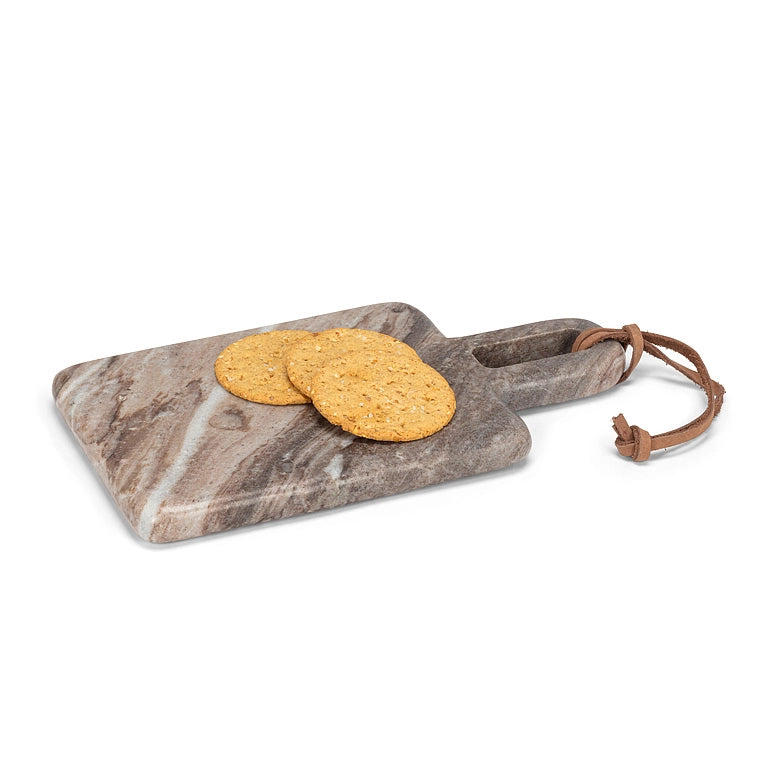 Rectangle Serving Board with Loop-Brown