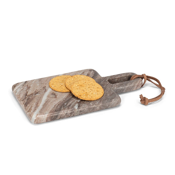 Rectangle Serving Board with Loop-Brown