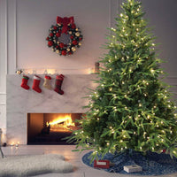 6.5FT Prelit Christmas Tree with 450 Lights and 2225 Tips