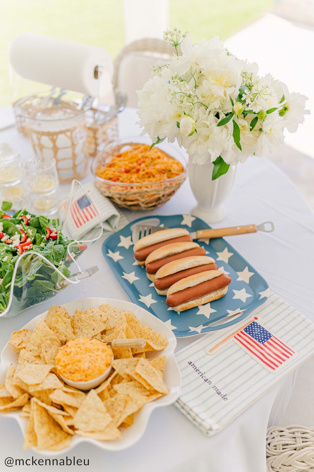 Ruffle Melamine Chip & Dip Set