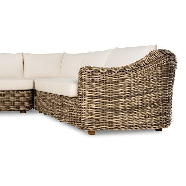 Messina Outdoor 3pc Sectional