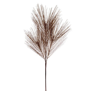24" Gold Metallic Pine Needle Spray 2/bg
