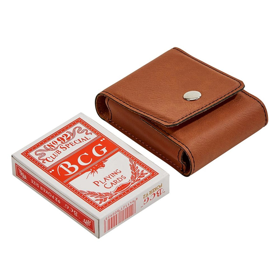 Leatherette Playing Cards Case