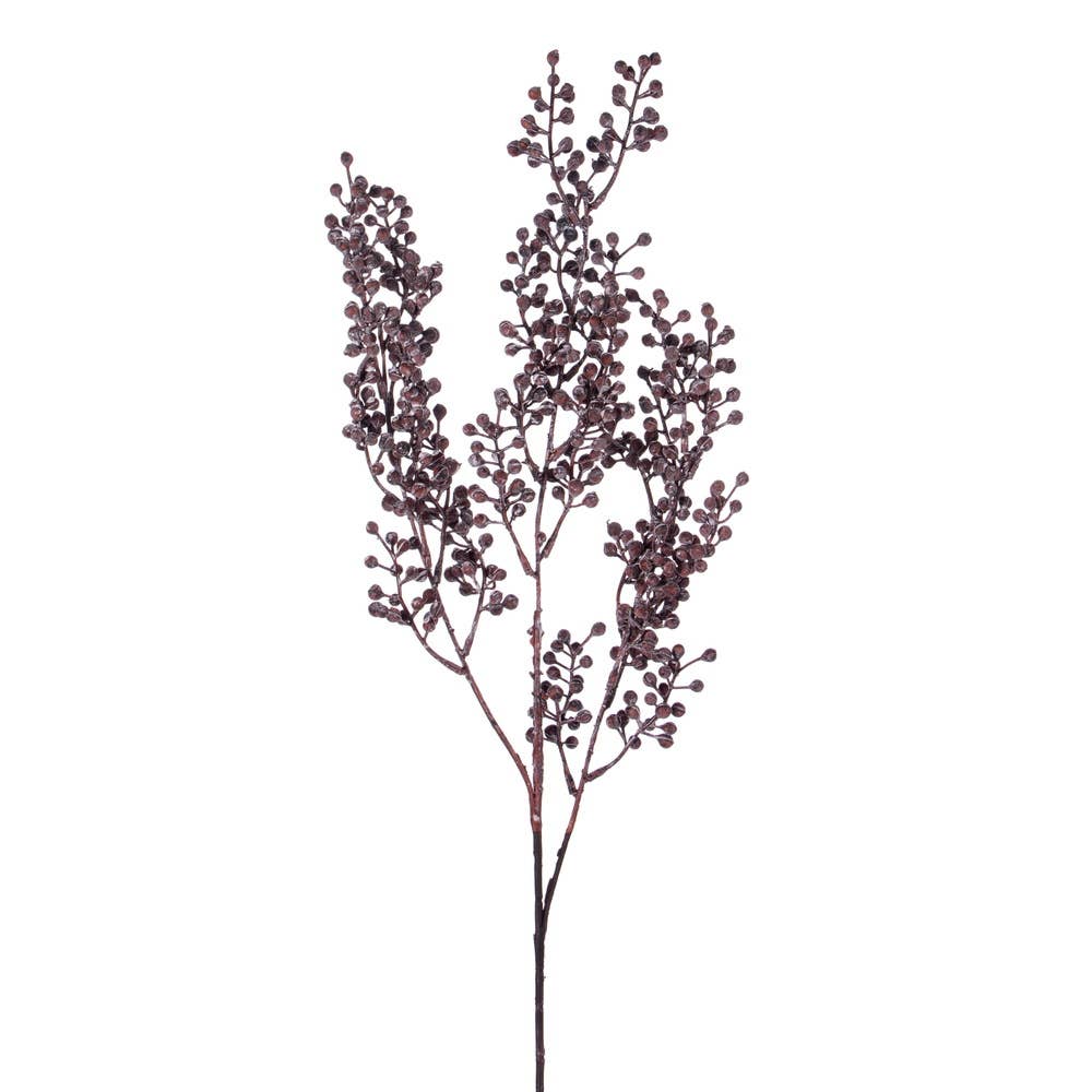 25" Brown Wild Berry Spray 2/Bag