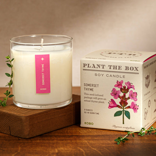 Somerset Thyme - Plant the Box Candle - 9oz.