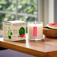 Ripe Watermelon - Plant the Box Candle - 9oz.