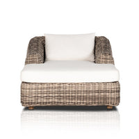 MESSINA OUTDOOR CHAISE LOUNGE-NATURAL