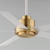 Daisy 60" Natural Aged Brass Indoor/Outdoor Ceiling Fan