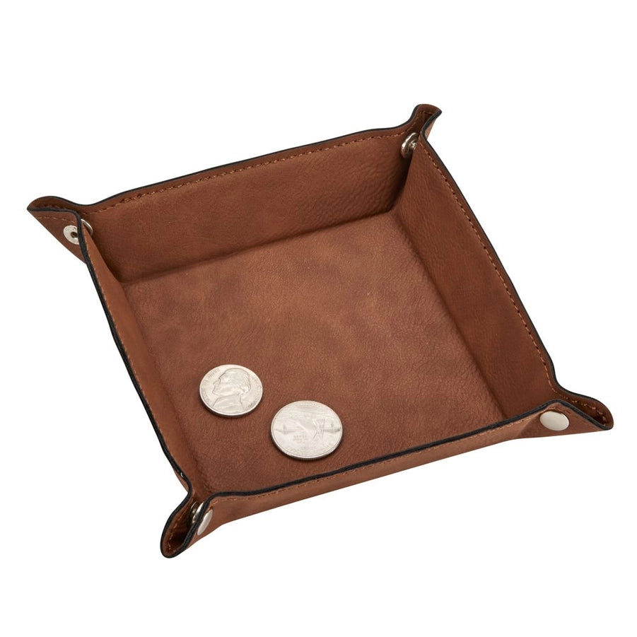 Leatherette Snap Tray