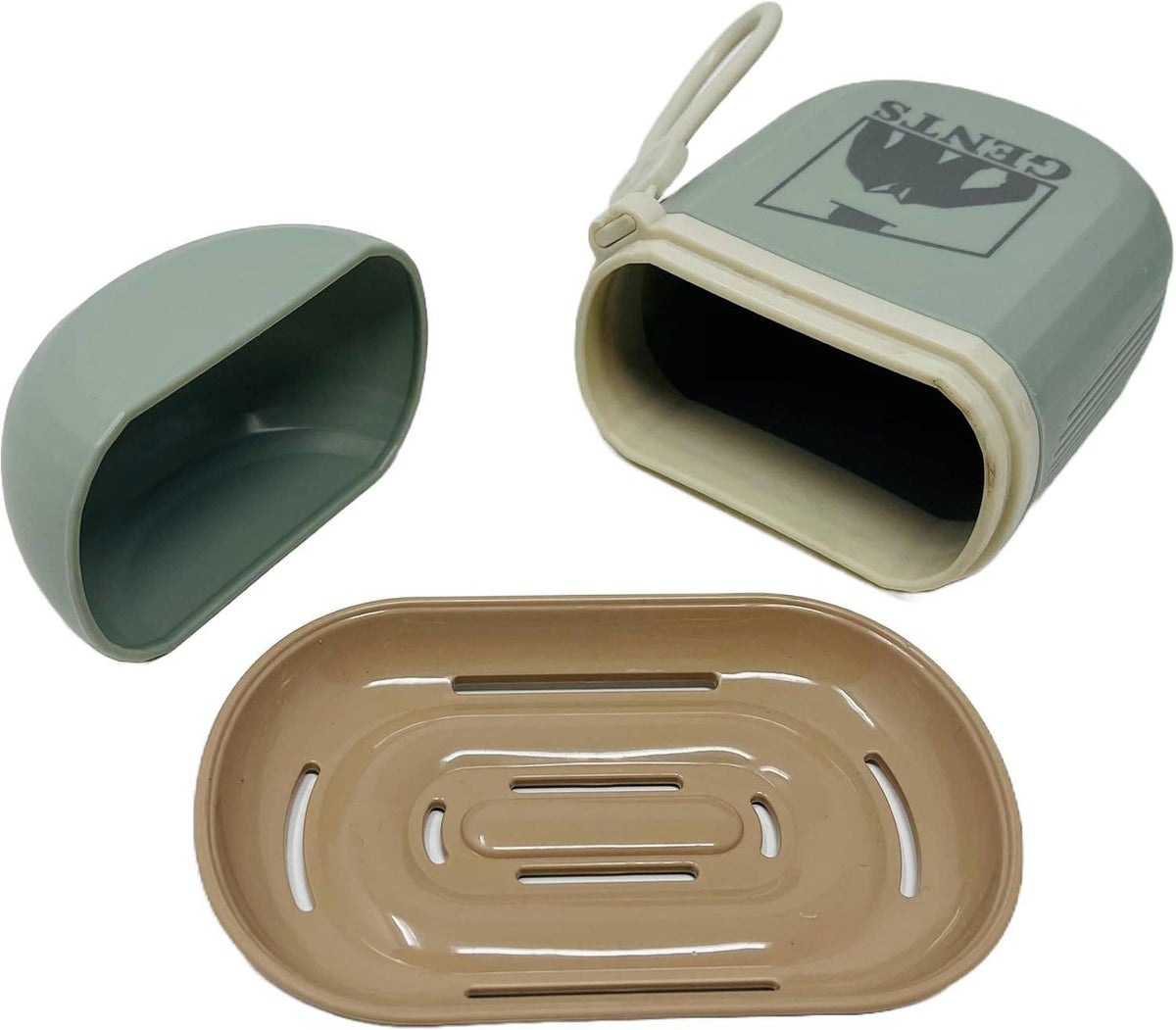 Travel Bar Soap Container Dish fits up to 5 oz bar