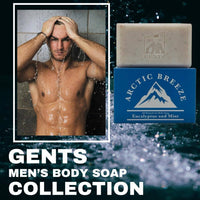 GENTS Body Soaps 5 oz All Natural 5 DIFFERENT SCENTS