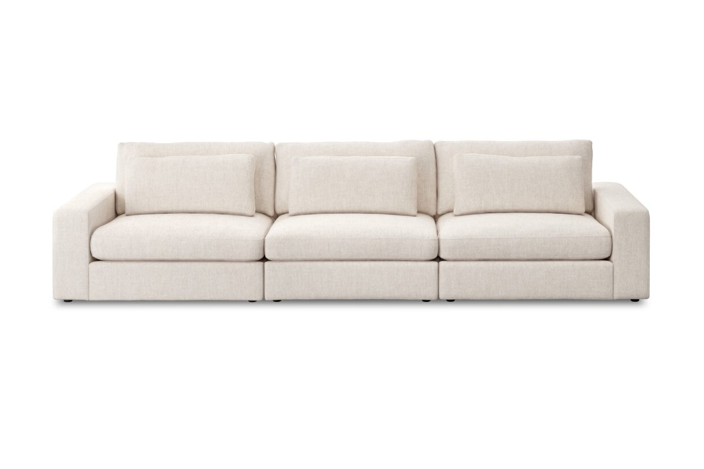 Bloor 3-Piece Sectional, Essence Natural