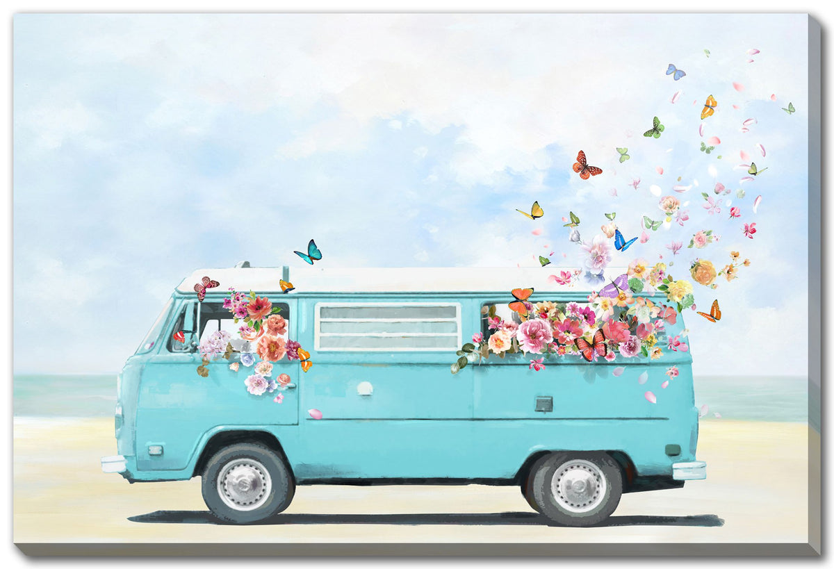 Fluttering Rainbow Art