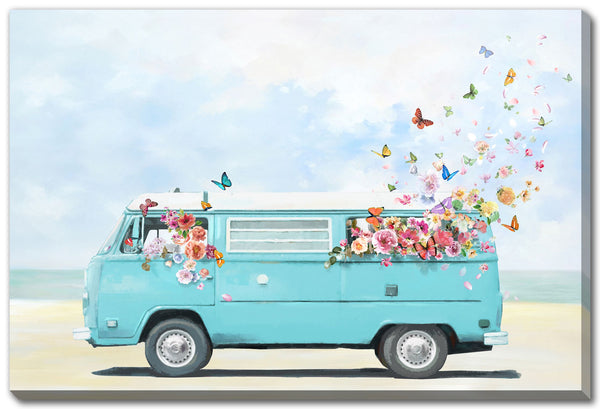 Fluttering Rainbow Art