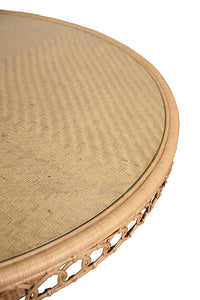 Abby 60" Rattan Dining Table