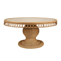 Abby 60" Rattan Dining Table