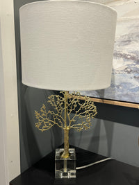 Gold Tree Table Top Lamps
