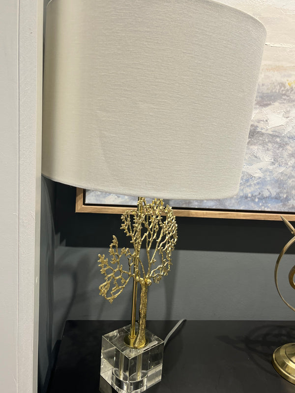 Gold Tree Table Top Lamps