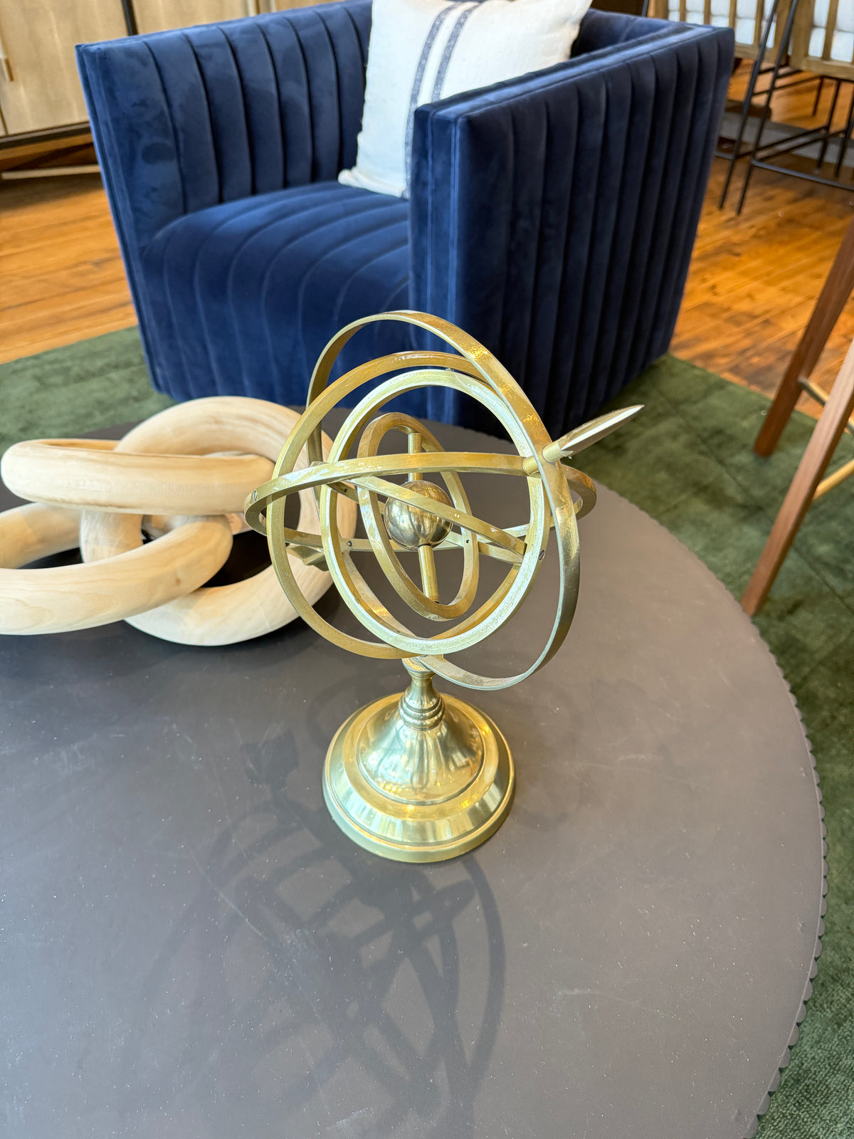 Gold Orbit Statue