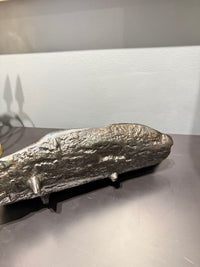 Rustic Textured Metal Tray